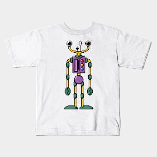 Pixel Robot 030 Kids T-Shirt